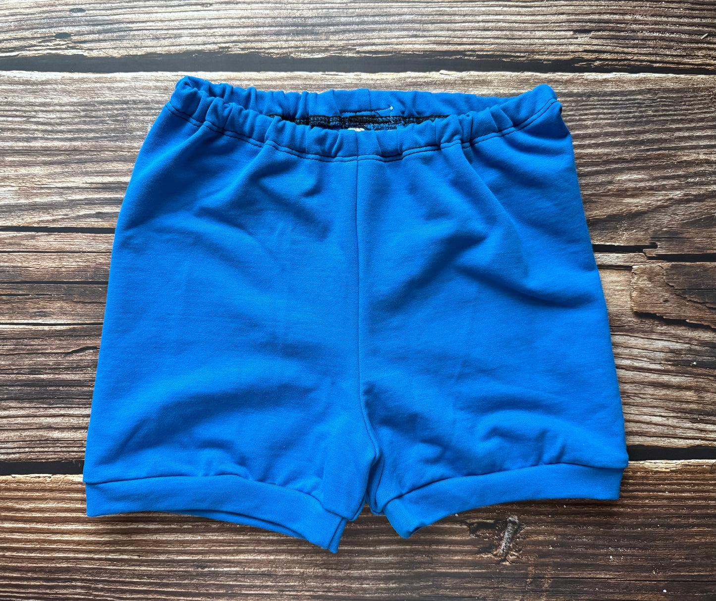 French Terry Bright Blue Shorts
