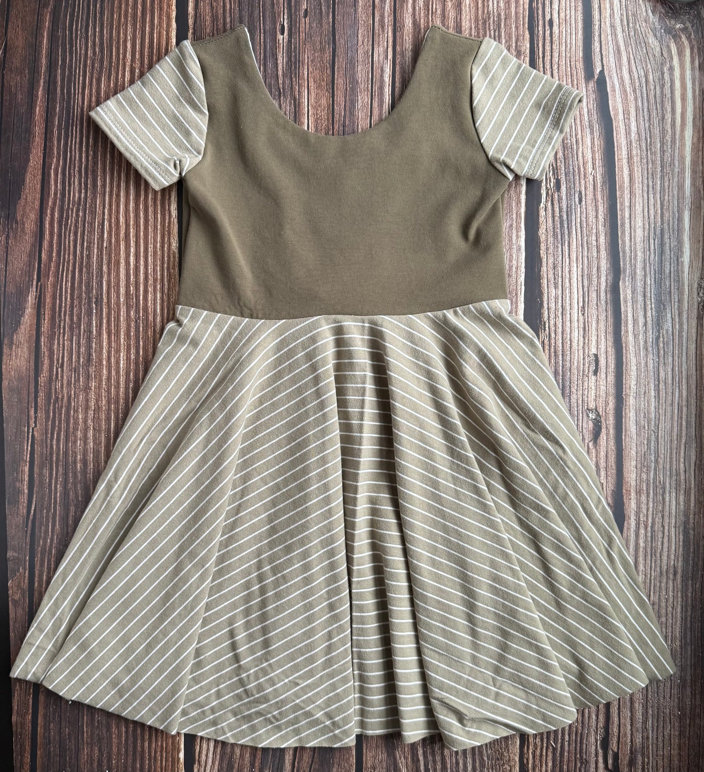 Forest Stripe Dress