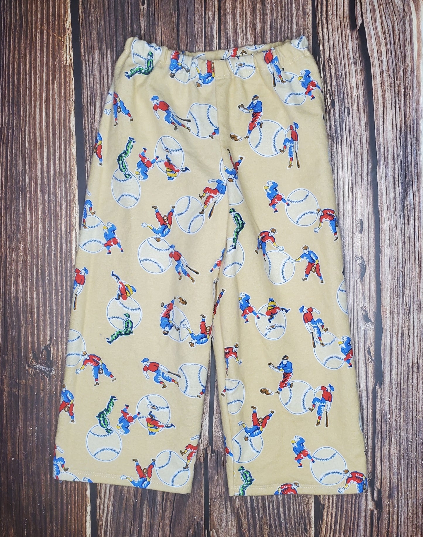 Baseball Flannel Pj Pant