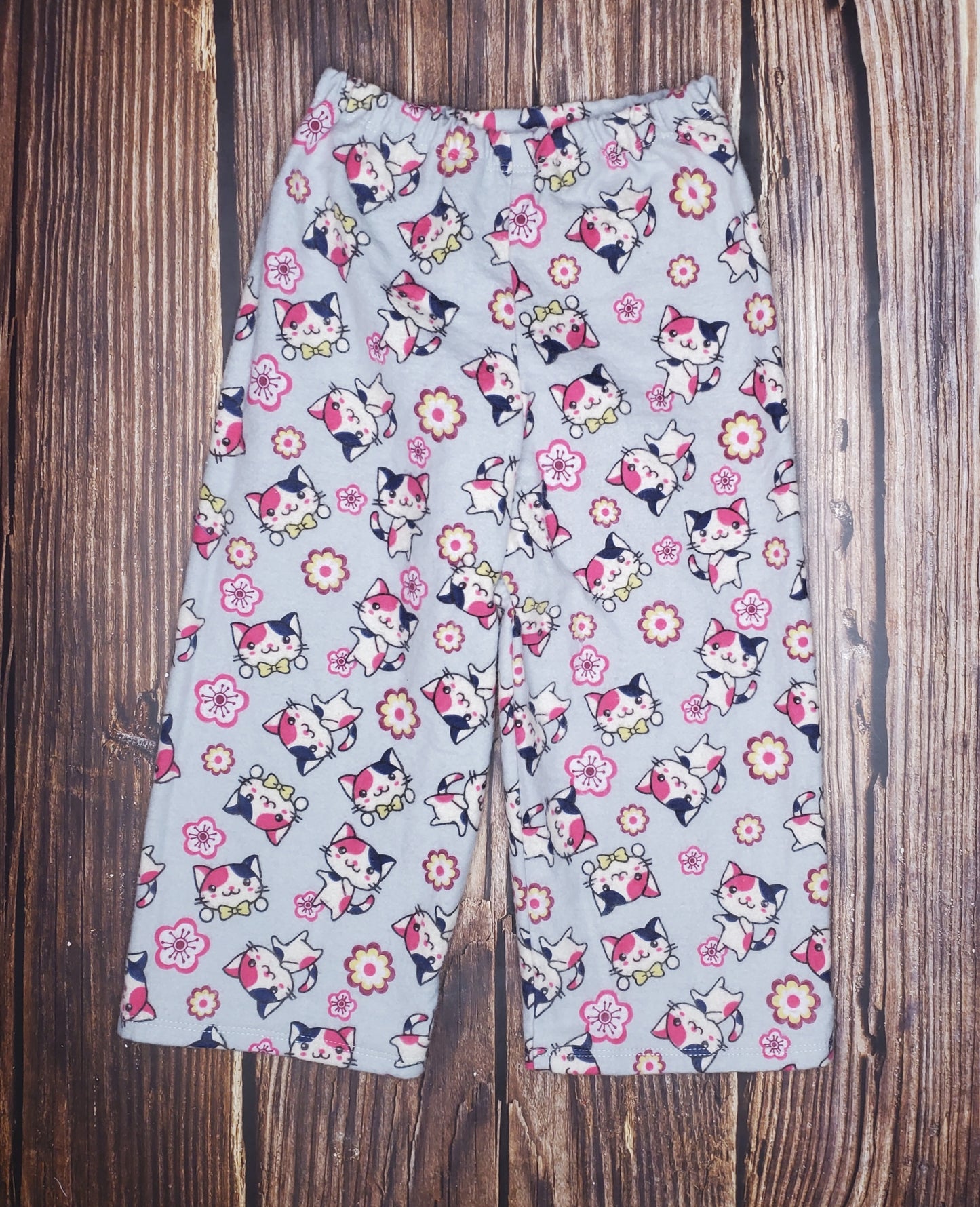 Cute Kitty Flannel Pj Pant