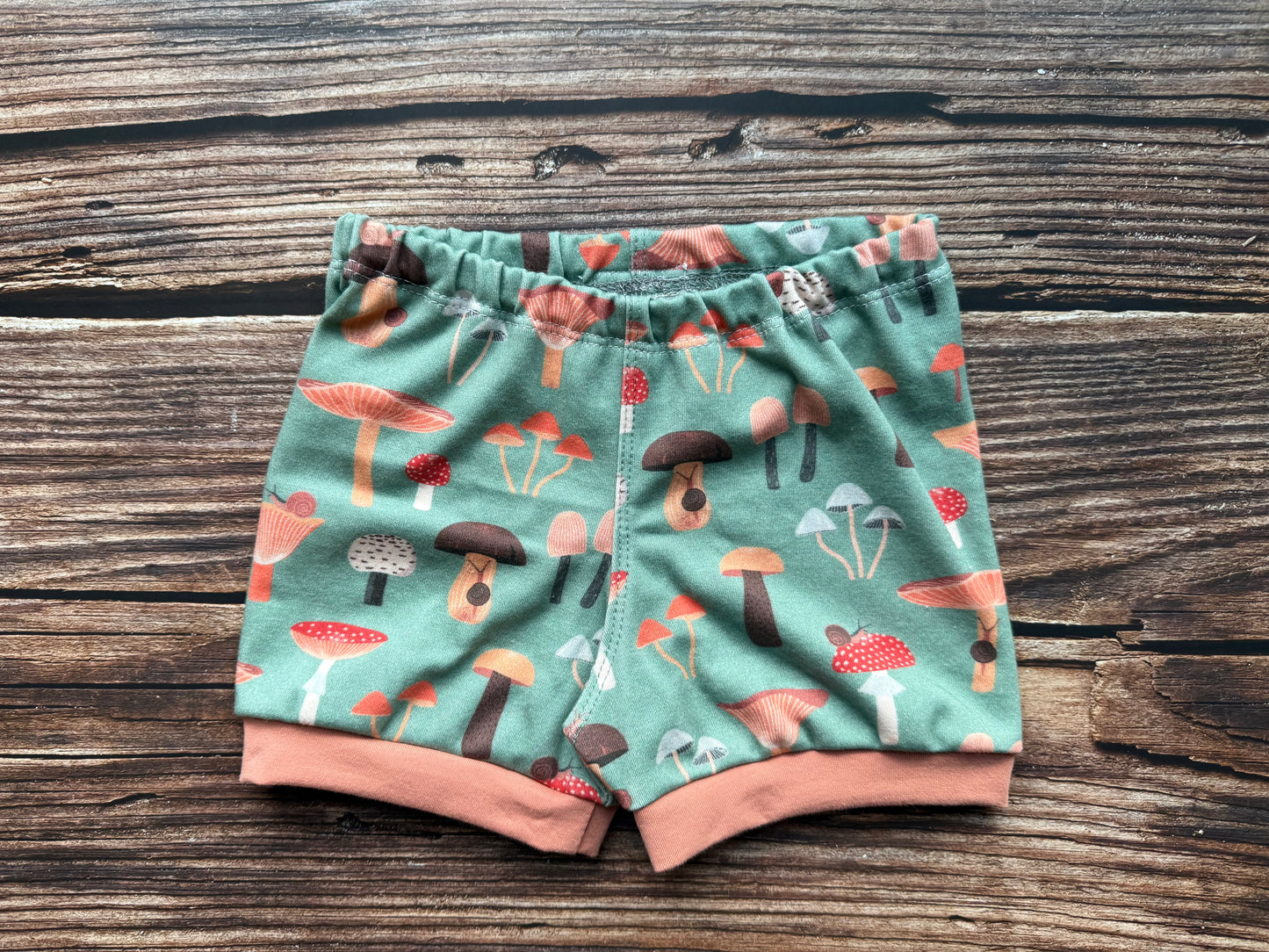 *New* Shrooms & Snails Shorts