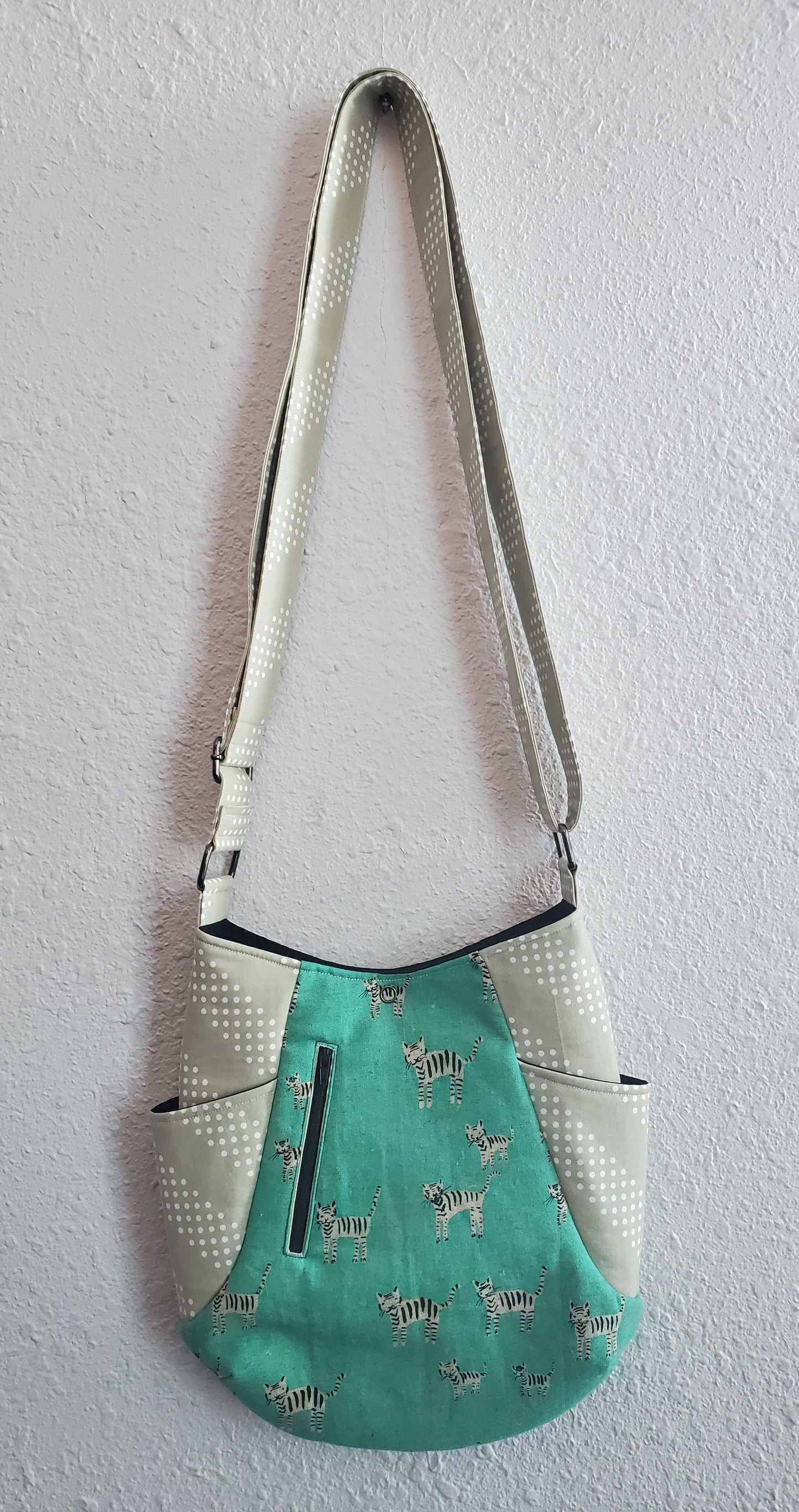 Teal Tigers Purse