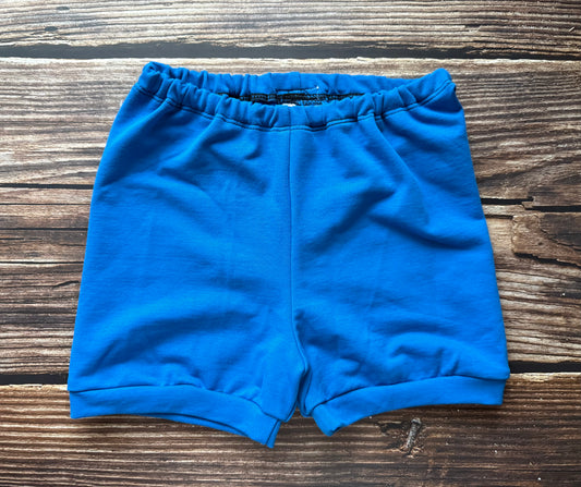 French Terry Bright Blue Shorts