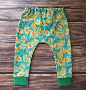 Expressive Sunflower Leggings