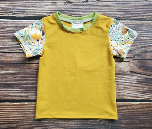 Flourish Sleeve Tshirts