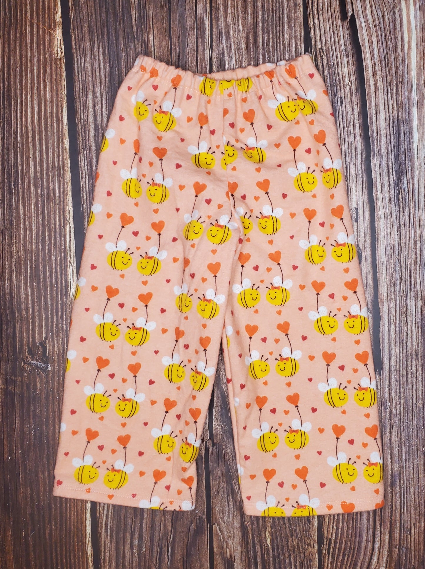 Lovey Bees Flannel Pj Pant