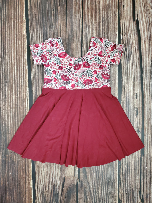 Holiday Rose Dress