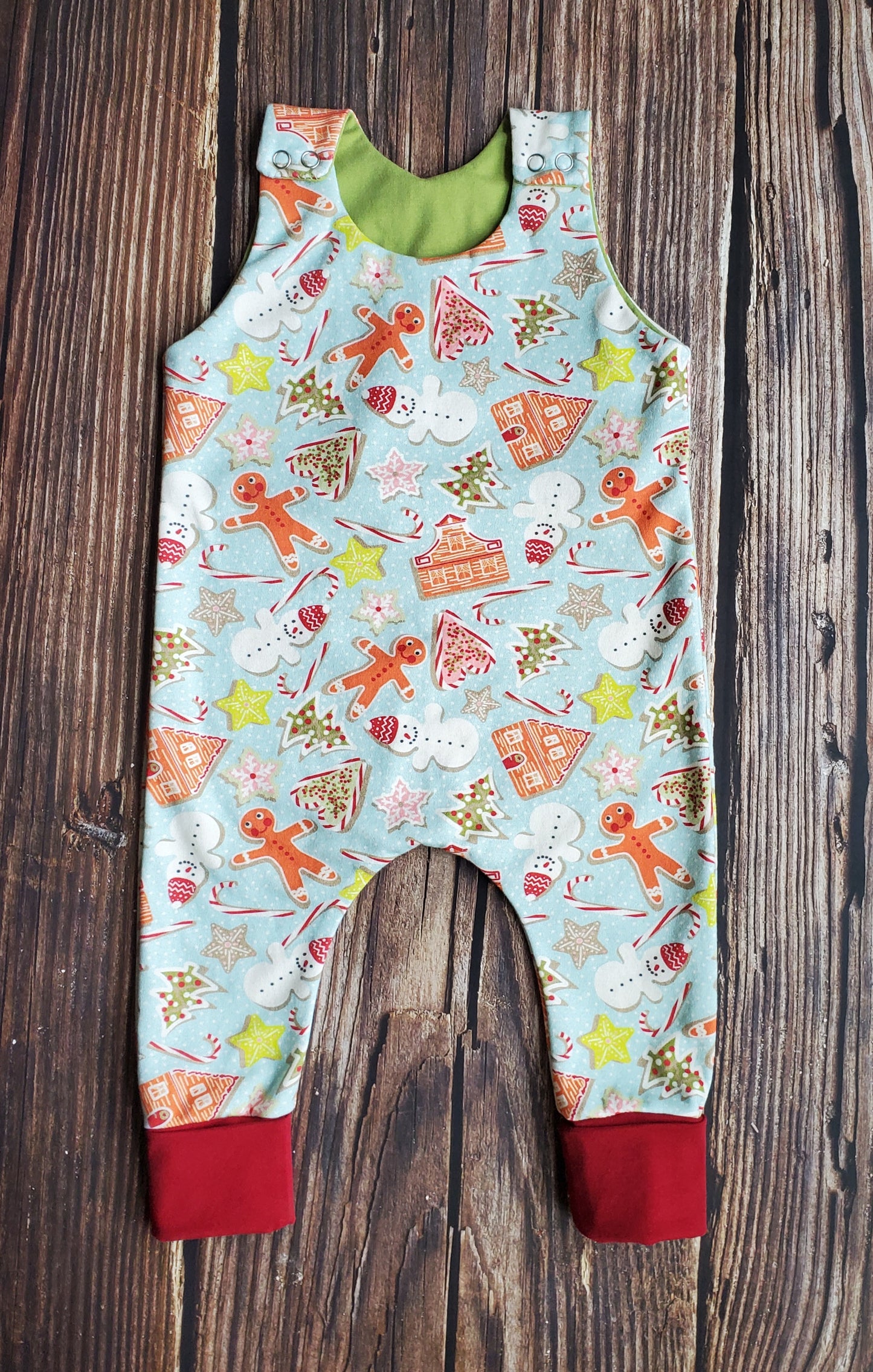 Gingerbread Romper