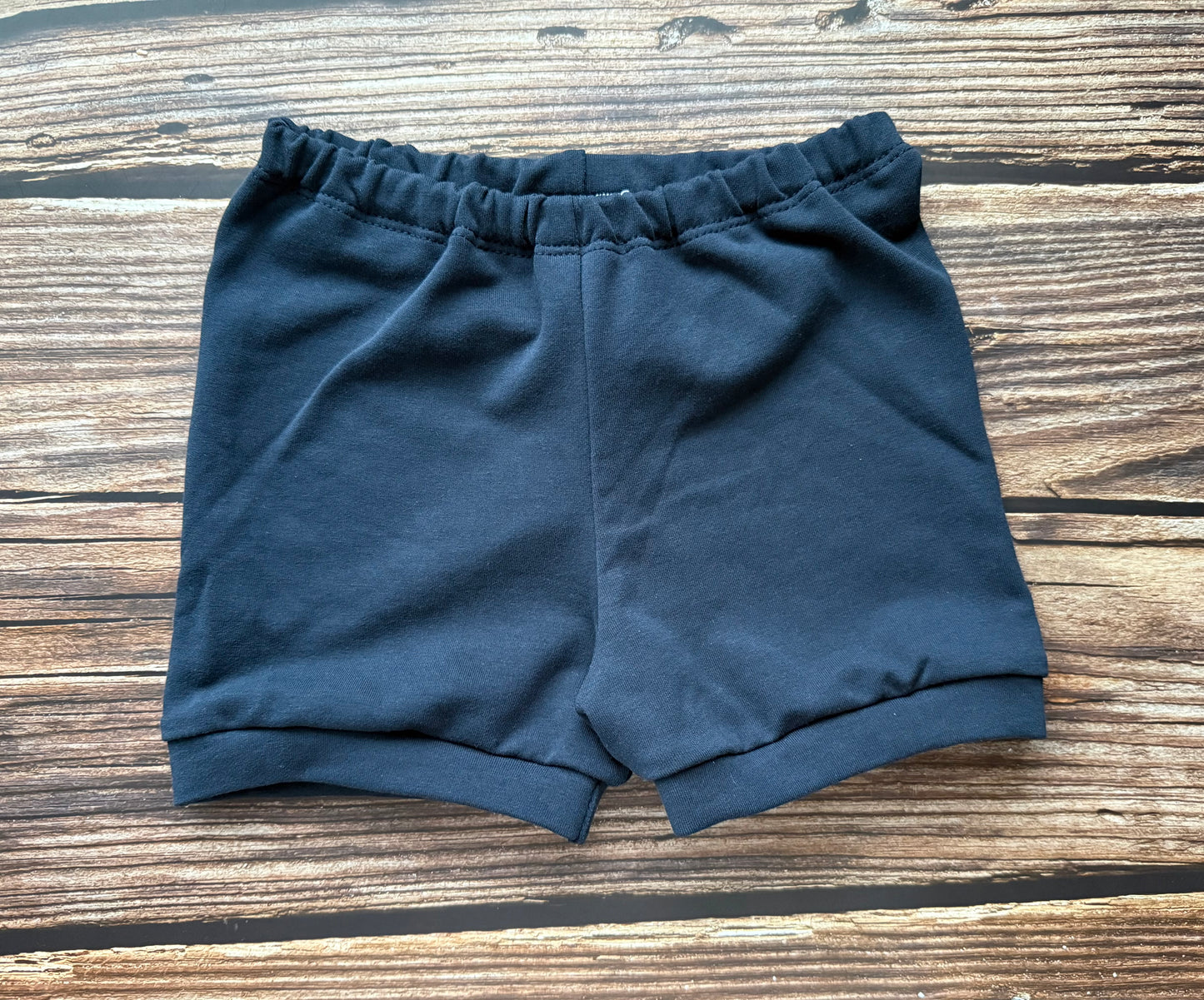 French Terry Navy Shorts