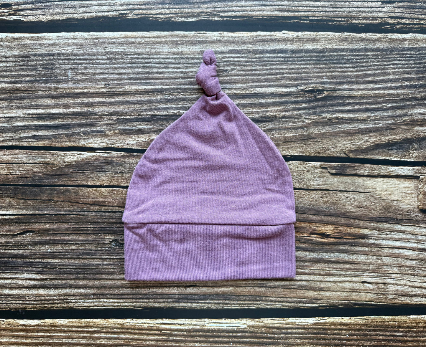 Newborn Solid Knot Toque