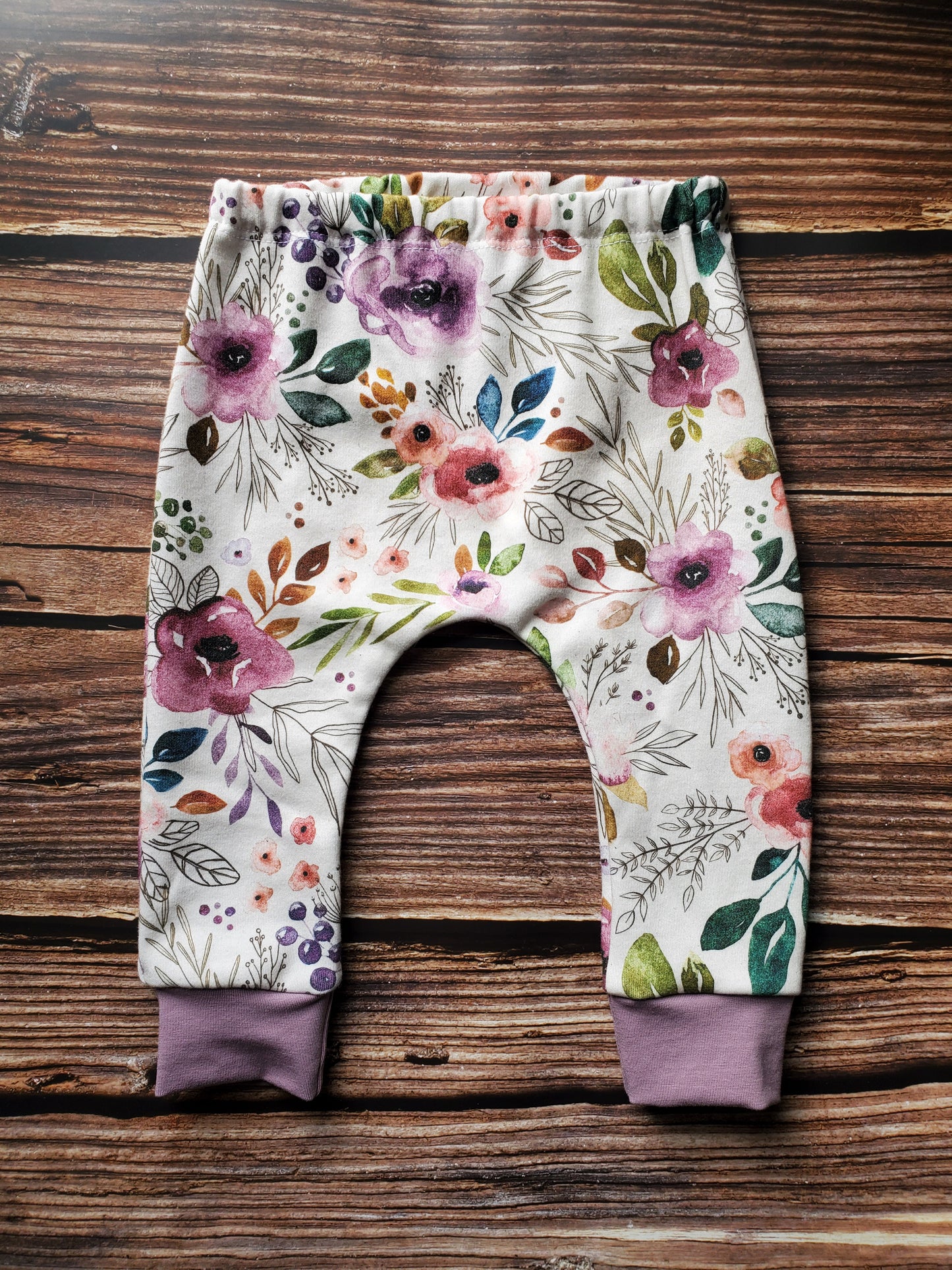 Amethyst Floral Leggings