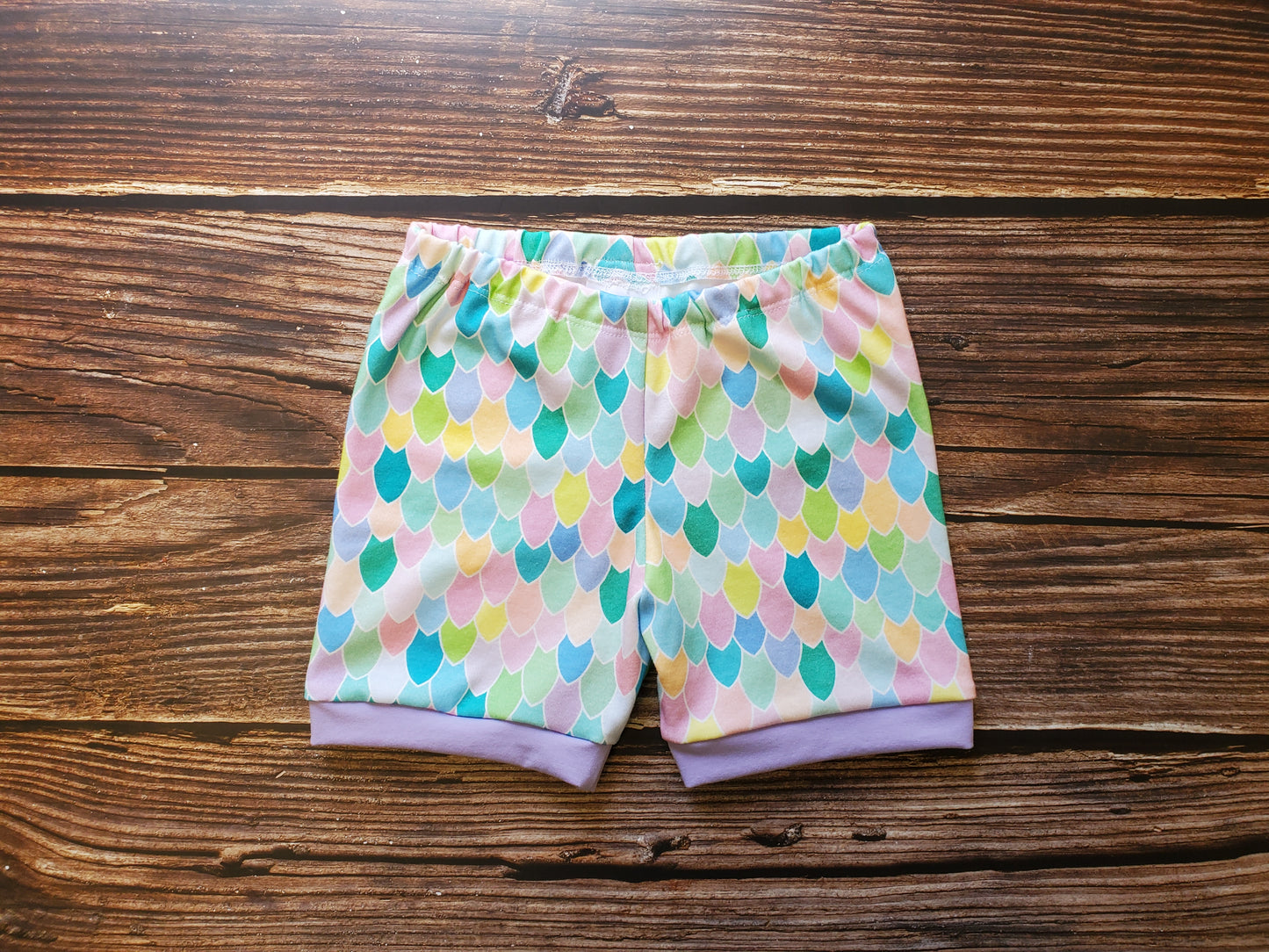Rainbow Scales Shorts
