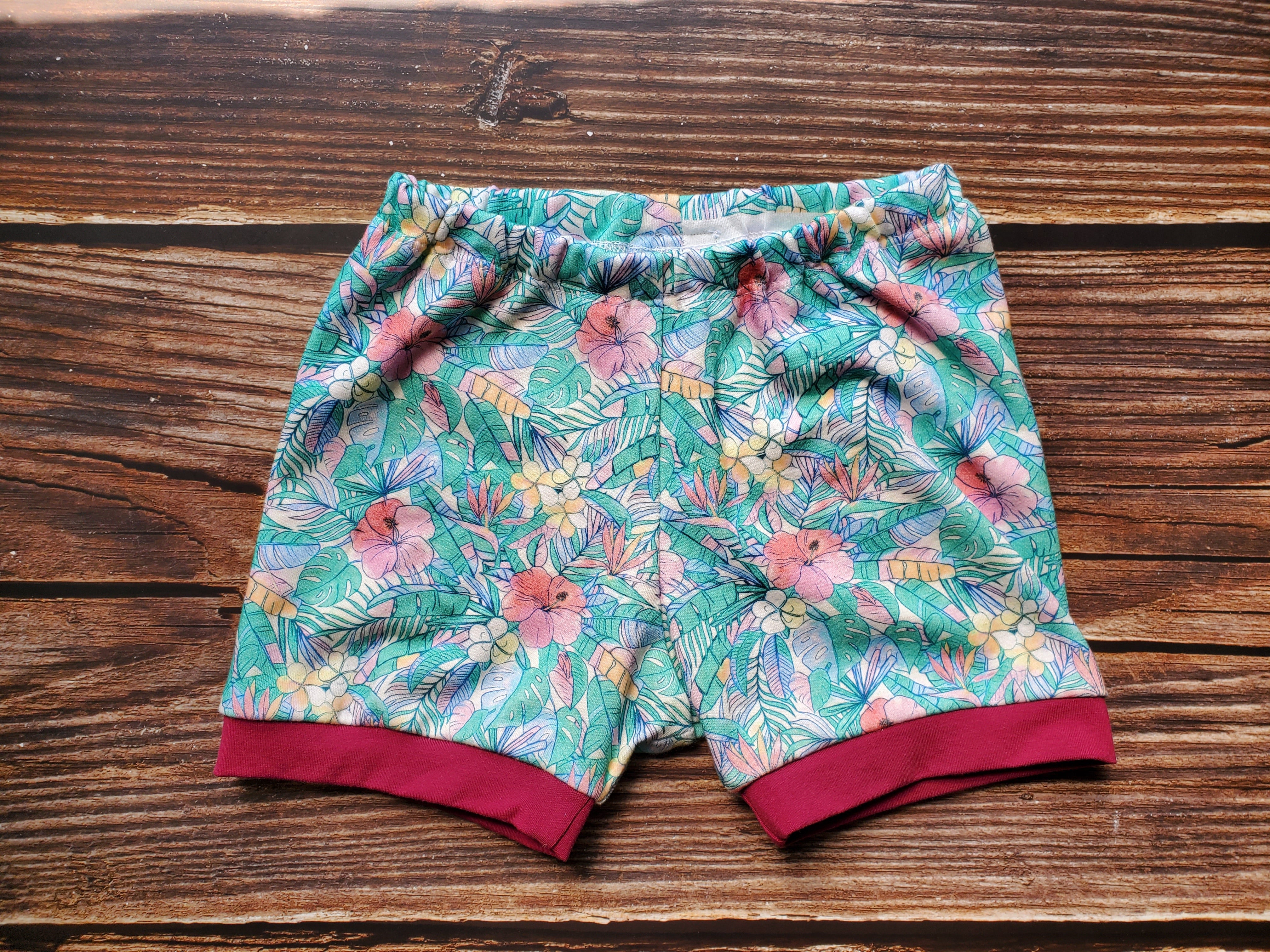 Hawaiian Hibiscus Shorts
